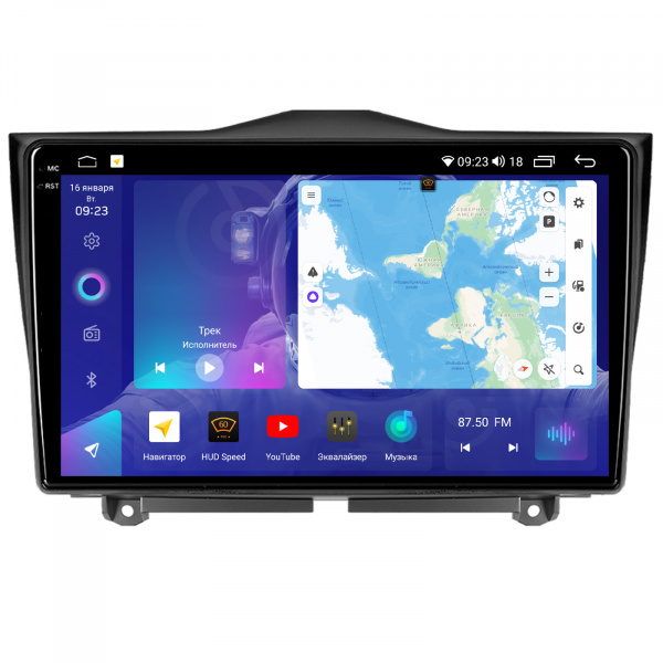 Магнитола на платформе Android Navi PRO 2K 4/64Gb 9" для Lada Granta 2019-2021