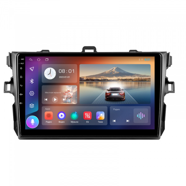 Магнитола NAVI LITE 2+32Gb 9" для Toyota Corolla 150 2006-2013