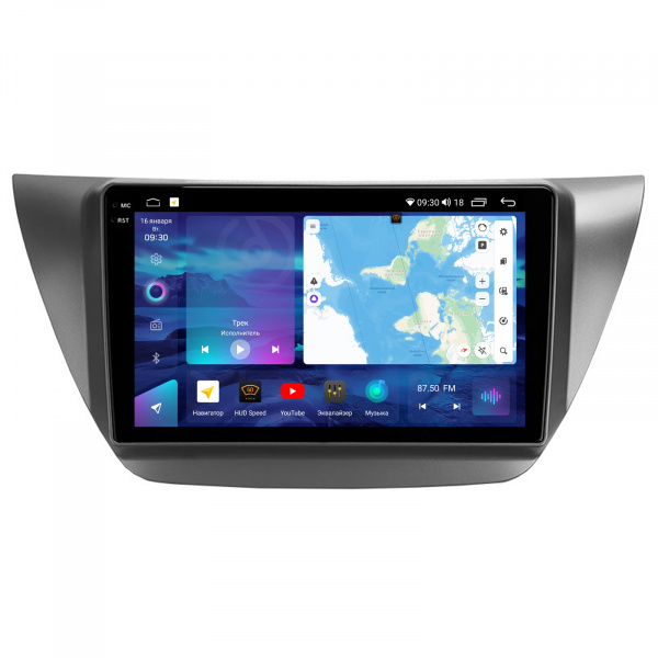 Магнитола на платформе Android Navi PRO 2K 6/128Gb 9" для Mitsubishi Lancer 9 2000-2009