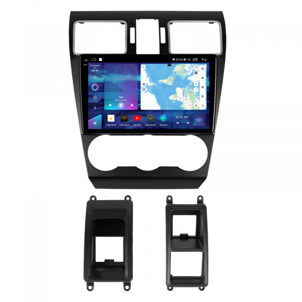 Магнитола на платформе Android Navi PRO 2K 6/128Gb 9" для Subaru Forester/XV 2015-2018