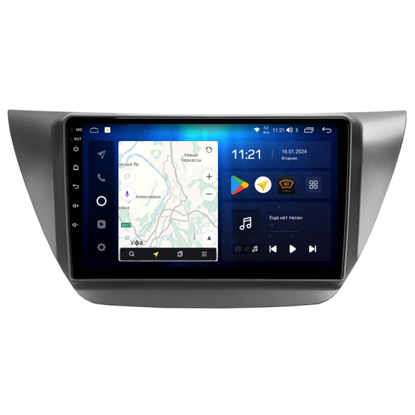 Магнитола Navi S Plus 6+128Gb 9" для Mitsubishi Lancer 9 2000-2009