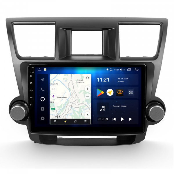 Магнитола Navi S Plus 6+128Gb 10" для Toyota Highlander 2007-2013