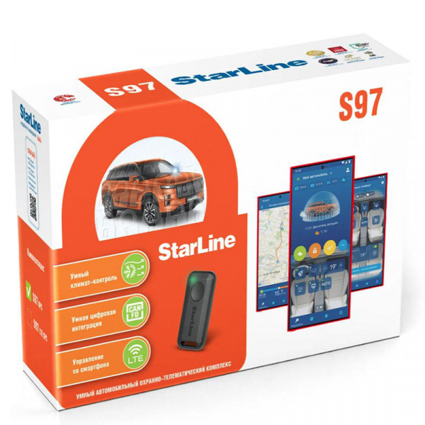 Автосигнализация StarLine S97 v2 BT GPS 3CAN+FD+4LIN