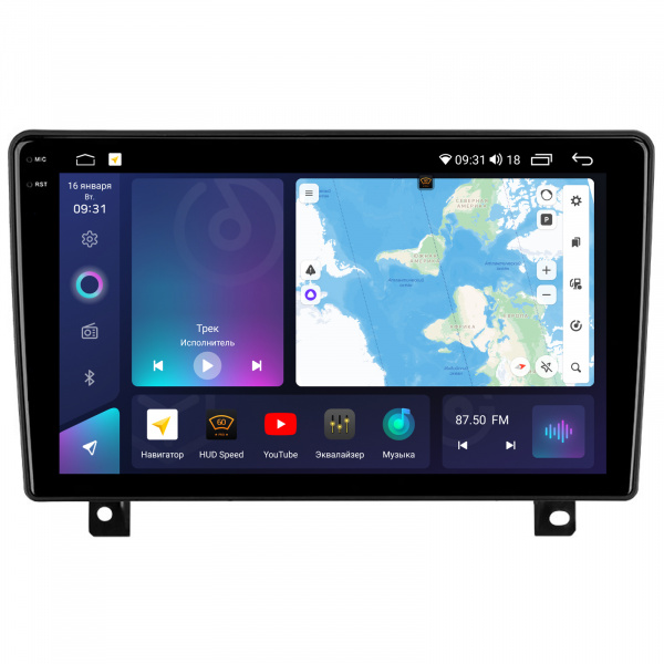 Магнитола на платформе Android Navi PRO 2K 4/32Gb 9" для Opel Astra H 2006-2014