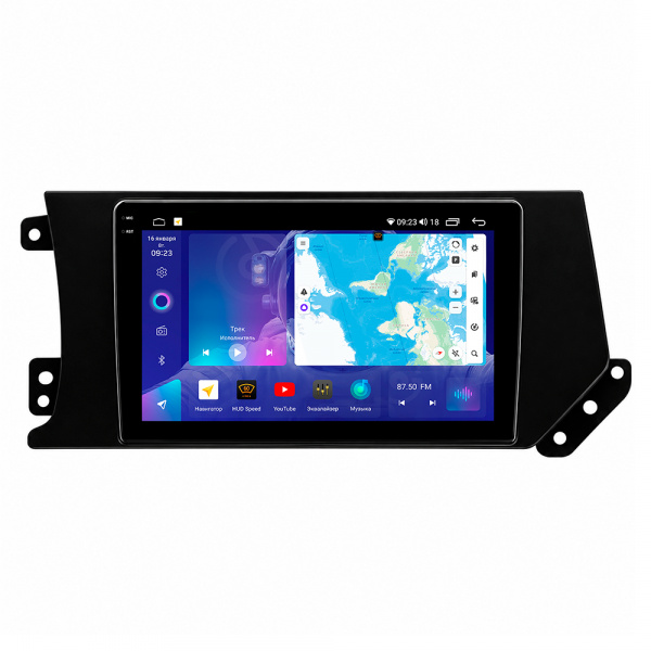Магнитола на платформе Android Navi PRO 2K 4/64Gb 9" для Great Wall Hover Haval F7/F7X 2019-2020