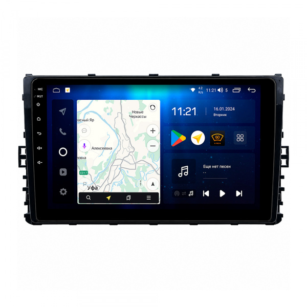 Магнитола NAVI S Plus 6+128Gb 9" для Volkswagen Jetta 7/Skoda Kamiq/Passat-B8 2019-2026