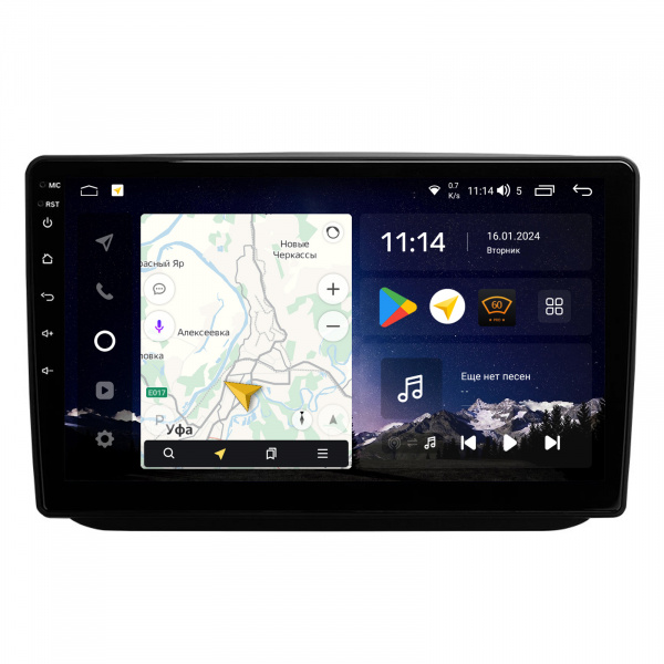 Магнитола Navi S Plus 4+64Gb 10" для Skoda Fabia 2007-2014