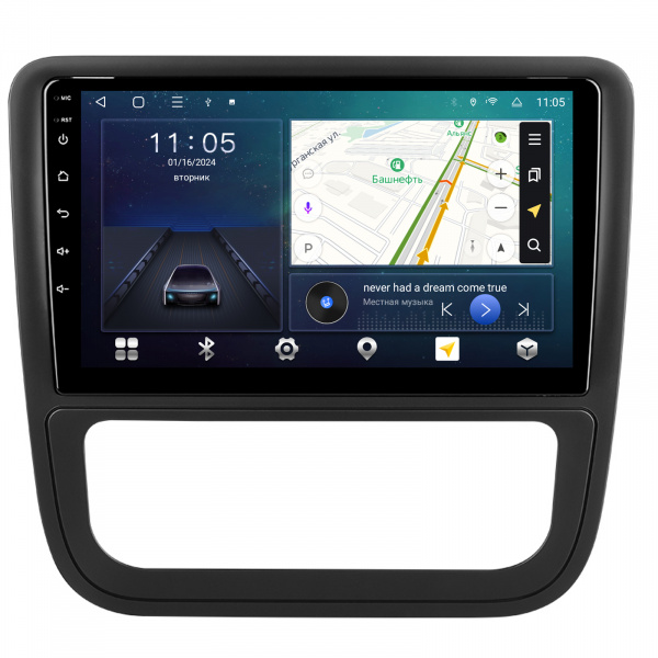 Магнитола Navi S 4+64Gb 9" для Volkswagen Scirocco 2008-2014