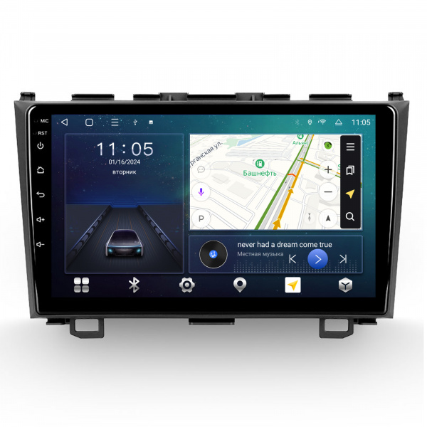 Магнитола Navi S 3+32Gb 9" для Honda CR-V 2006-2012