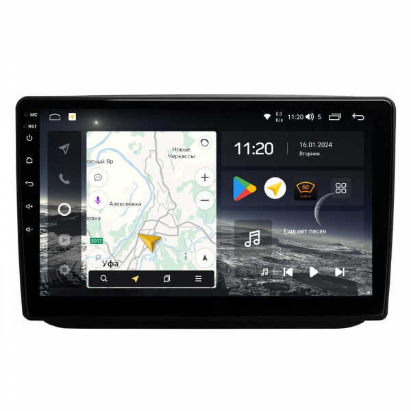 Магнитола Navi S Plus 2+32Gb 10" для Skoda Fabia 2007-2014