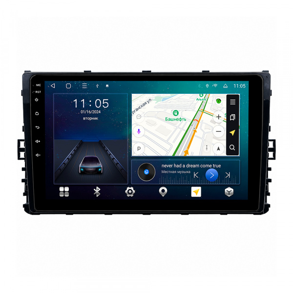 Магнитола NAVI S 2+64Gb 9" для Volkswagen Jetta 7/Skoda Kamiq/Passat-B8 2019-2026