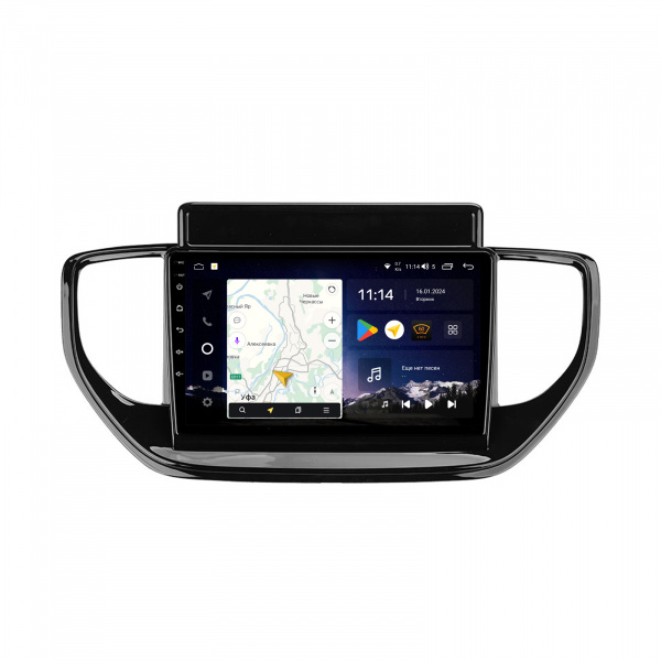 Магнитола Navi S Plus 4+64Gb 9" для Hyundai Solaris 2021-2024