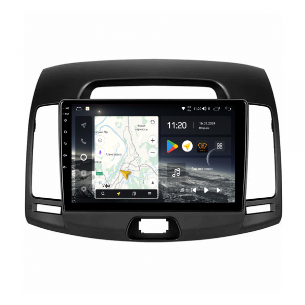 Магнитола NAVI S Plus 4+32Gb 9" для Hyundai Elantra 2006-2011