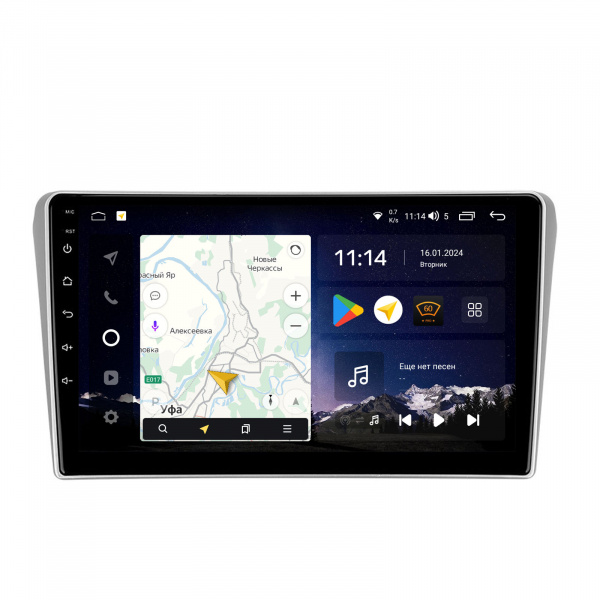 Магнитола Navi S Plus 4+64Gb 9"  для Toyota Avensis 2002-2008