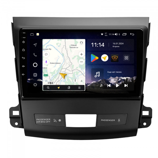 Магнитола Navi S Plus 4+64Gb 9" для Mitsubishi Outlander 2005-2011 Type-B