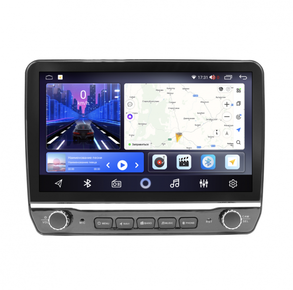 Магнитола Android NAVI S Knob 2+32Gb 9"