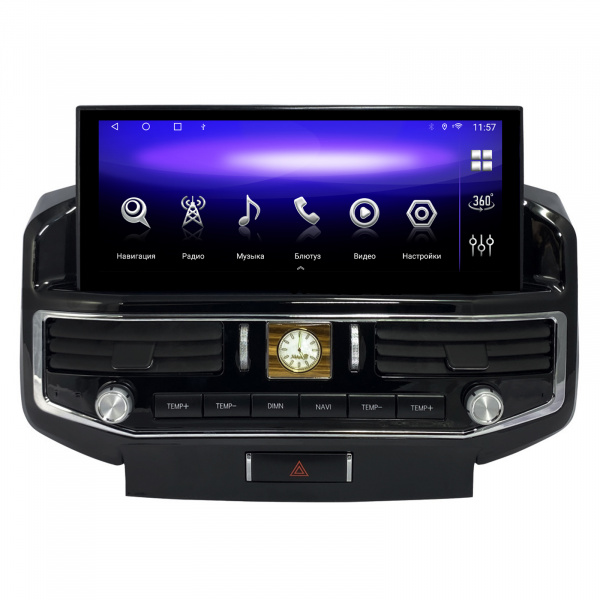 Магнитола Android TS10 6+128Gb 12.3" для Toyota Land Cruiser 200 TYPE B 2008-2014 "комплектация без кнопки Setup"