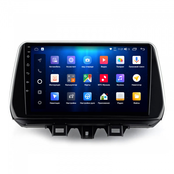 Магнитола Navi S Plus 6+128Gb 9" для Hyundai Tucson 2022-2024 Type-A