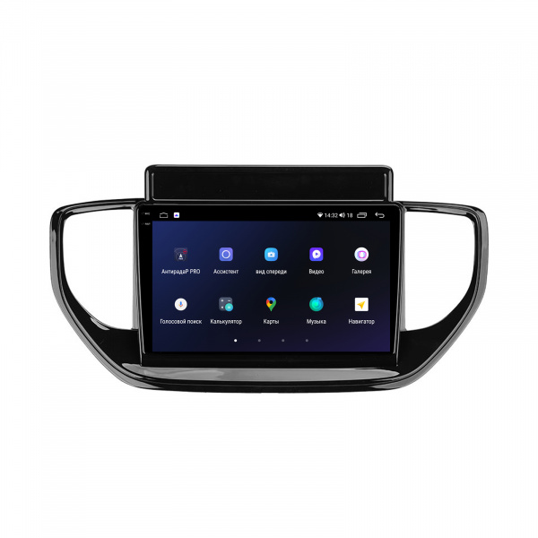 Магнитола на платформе Android Navi PRO 2K 4/32Gb 9" для Hyundai Solaris 2021-2024