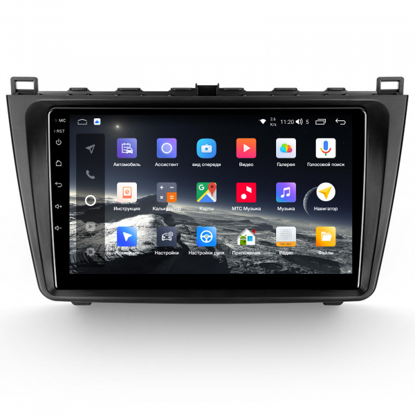 Магнитола Navi S Plus 2+32Gb 9" для Mazda 6 2007-2012