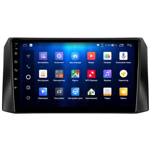 Магнитола Navi S Plus 6+128Gb 9" для UAZ Patriot 2016-2021