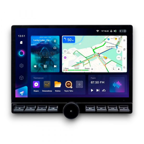 Магнитола Android Teyes CC3 2K 4/32Gb 10" M Button