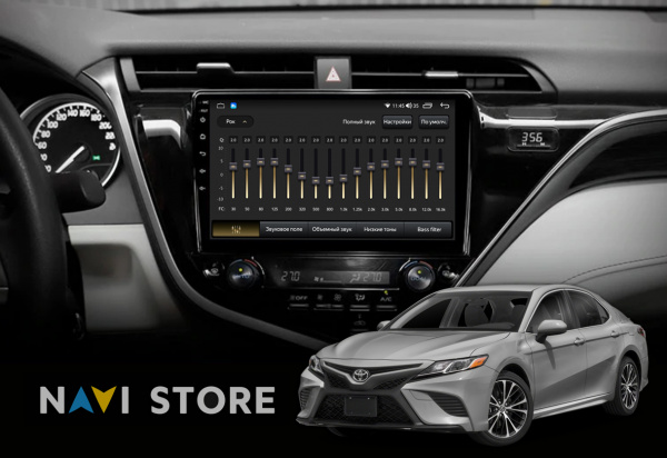 Магнитола Navi S Plus 4+64Gb 10" для Toyota Camry 2018-2021