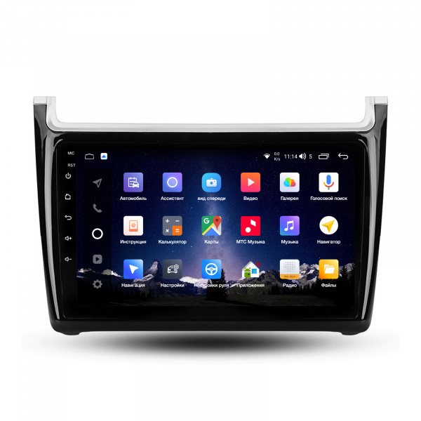 Магнитола Navi S Plus 4+64Gb 9" для Volkswagen Polo 2009-2020