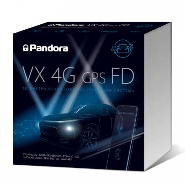 Автосигнализация Pandora VX-4G GPS FD Light