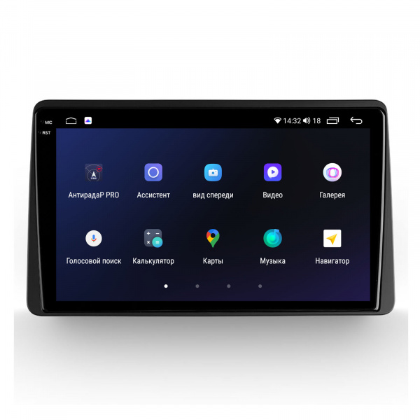 Магнитола на платформе Android Navi PRO 2K 4/32Gb 10" для Renault Duster/Arkana 2019-2024