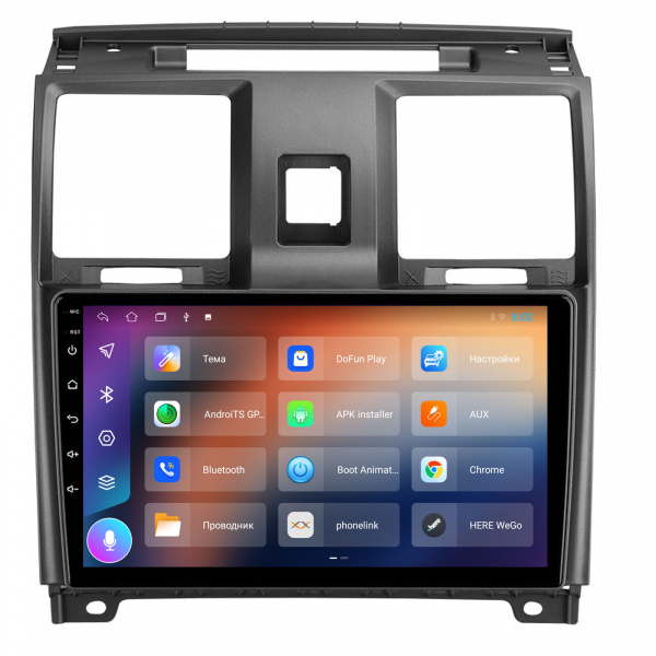 Магнитола NAVI LITE 2+32Gb 9" для UAZ Patriot 2012-2016