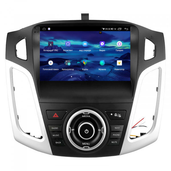 Магнитола на платформе Android Navi PRO 2K 6/128Gb 9" для Ford Focus 3 2011-2018 9"