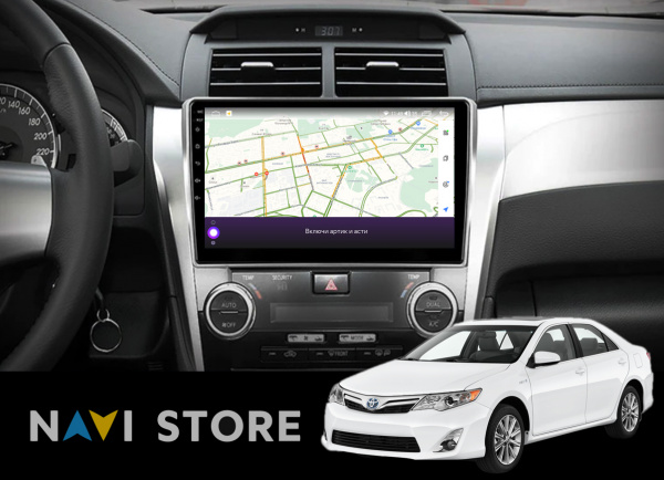 Магнитола Navi S Plus 4+32Gb 10" для Toyota Camry 2012-2014 Type-A