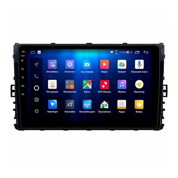 Магнитола NAVI S Plus 6+128Gb 9" для Volkswagen Jetta 7/Skoda Kamiq/Passat-B8 2019-2026