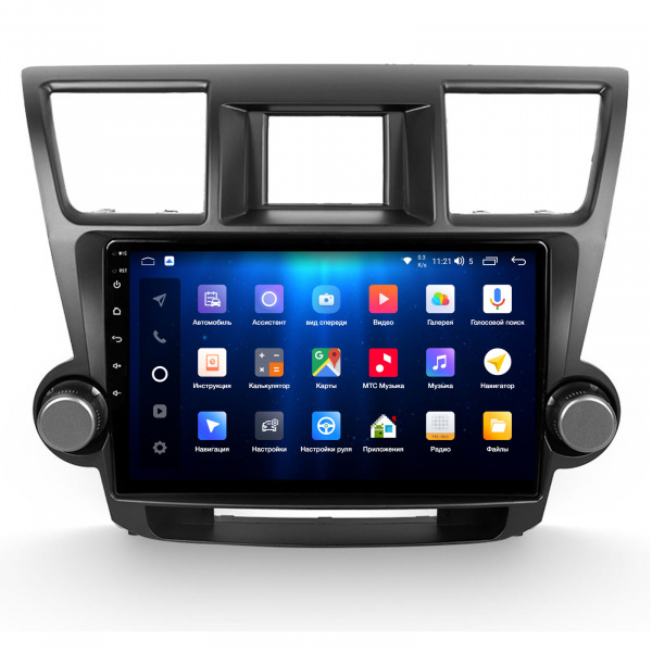 Магнитола Navi S Plus 6+128Gb 10" для Toyota Highlander 2007-2013