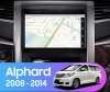 Магнитола на платформе Android Navi PRO 2K 6/128Gb 10" для Toyota Alphard 2008-2015