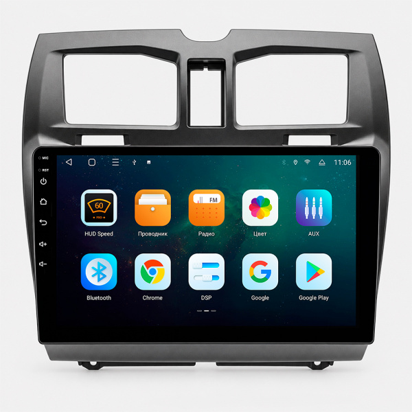 Магнитола NAVI S 2+64Gb 9" для Lada Kalina 2 2018-2024