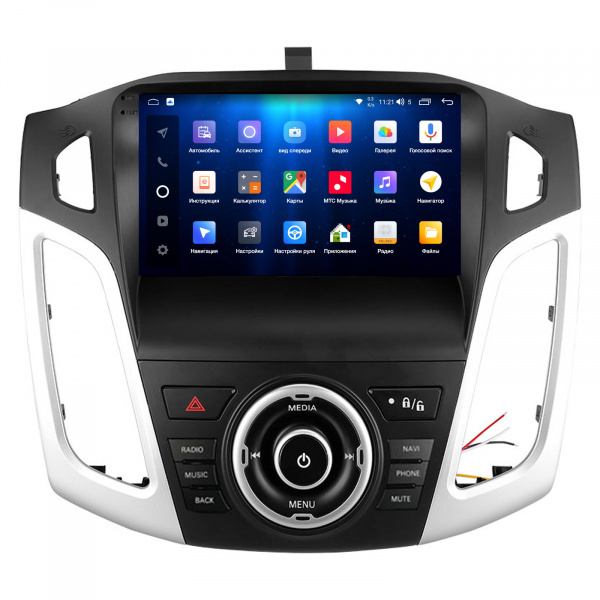 Магнитола Navi S Plus 6+128Gb 9" для Ford Focus 3 2011-2018