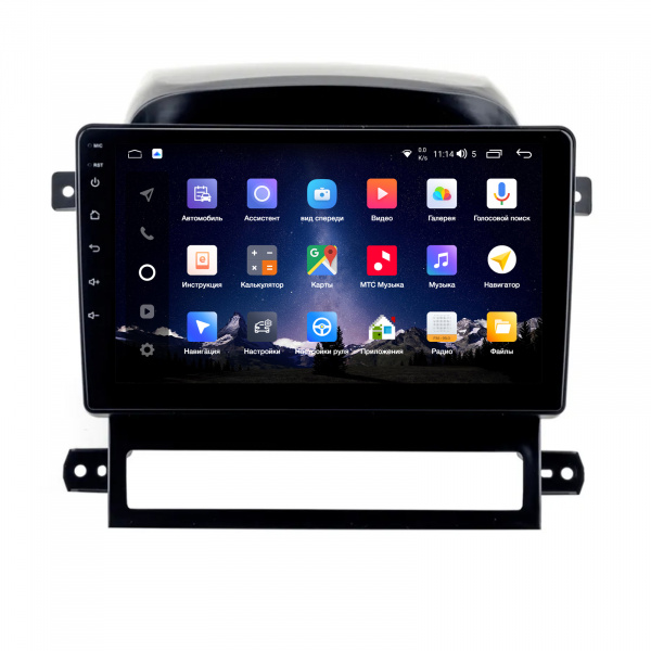 Магнитола Navi S Plus 4+64Gb 9" для Chevrolet Captiva 2006-2011