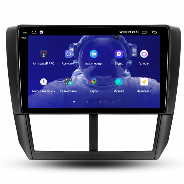 Магнитола на платформе Android Navi PRO 2K 4/64Gb 9" для Subaru Impreza/Forester 2008-2013