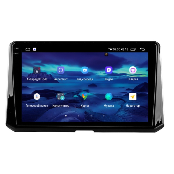 Магнитола на платформе Android Navi PRO 2K 6/128Gb 10" для Toyota Corolla 2021-2024