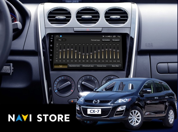 Магнитола NAVI LITE 2+32Gb 9" для Mazda CX-7 2009-2012