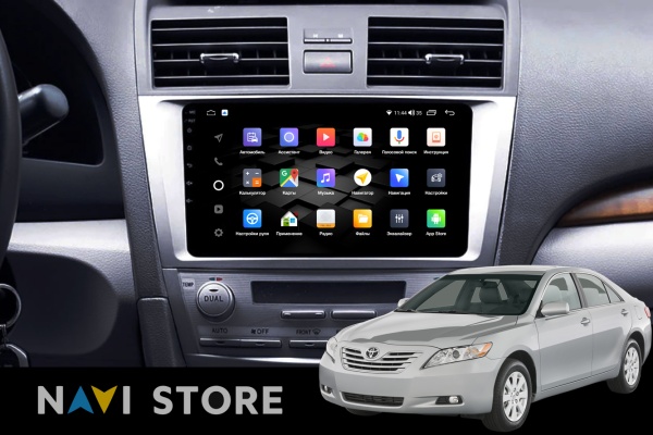 Магнитола Navi S Plus 4+64Gb 9" для Toyota Camry 2006-2011