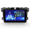 Установочный комплект для Mazda CX-7 2009-2012 9" черная матовая рамка