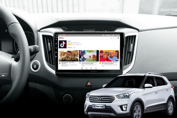 Магнитола NAVI LITE 1+32Gb 10"  для Hyundai Creta 2014-2019