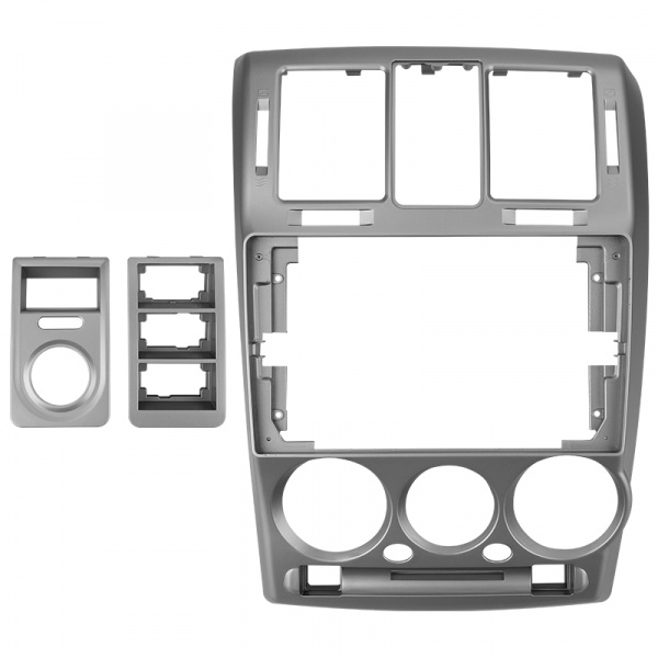 Установочный комплект для Hyundai Getz 2002-2011 9" графитовая матовая рамка