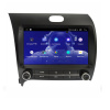 Магнитола на платформе Android Navi PRO 2K 4/64Gb 9" для Kia Cerato 2013-2020 F2 черная матовая рамка с кнопками управления