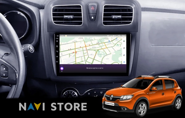 Магнитола Teyes CC3 2K 4/32Gb 10" для Renault Sandero 2015-2018