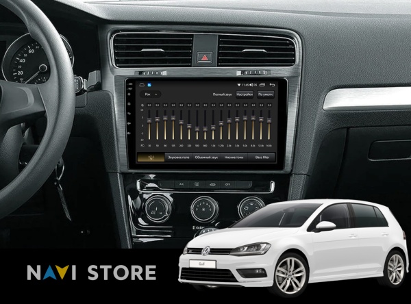 Магнитола Teyes CC3 2K 4/32Gb 10" для Volkswagen Golf 7 2012-2020