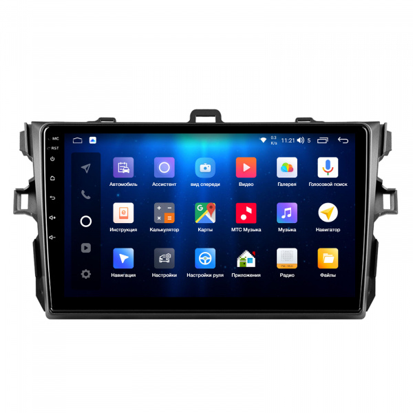 Магнитола Navi S Plus 6+128Gb 9" для Toyota Corolla 150 2006-2013